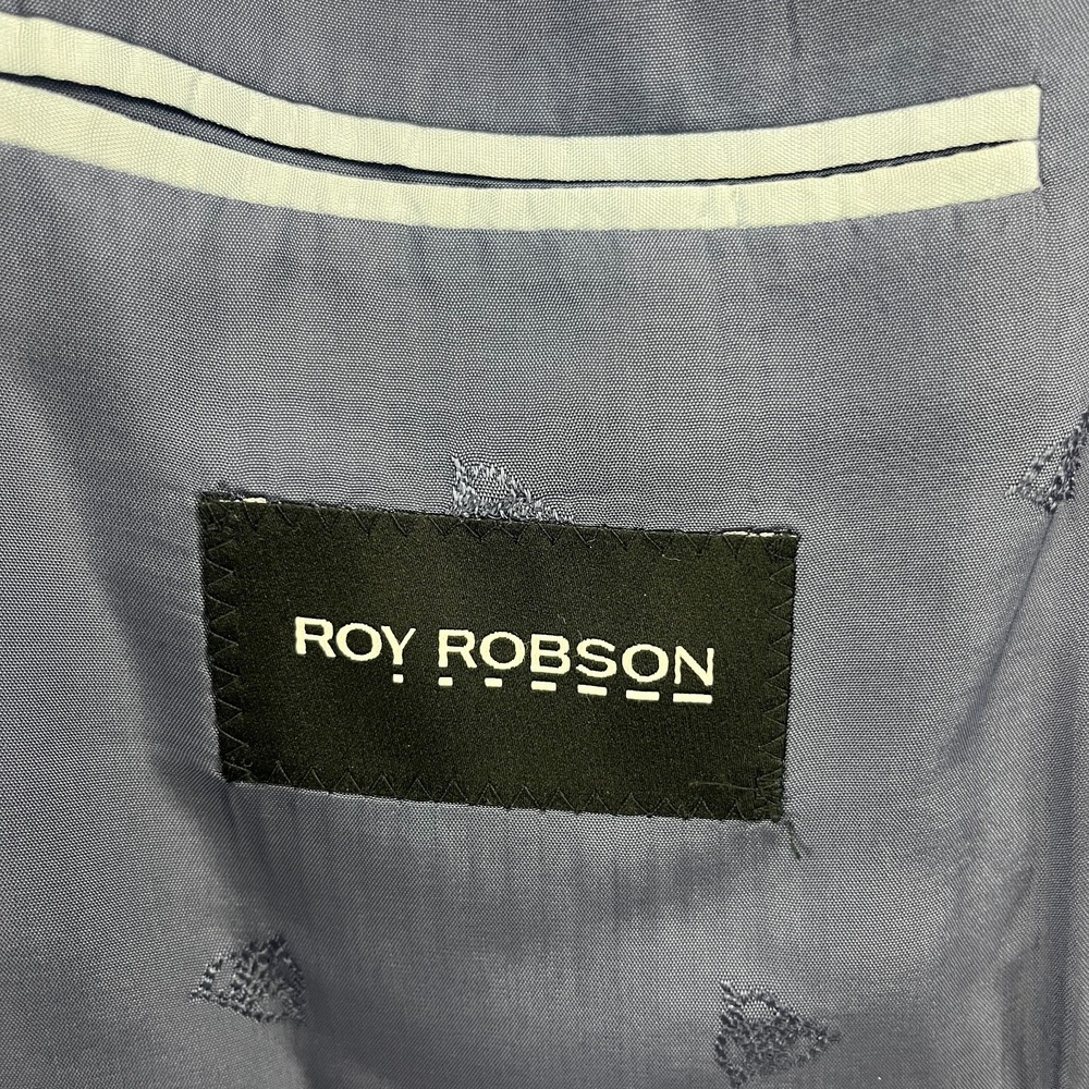 Roy Robson IT 26 US 42S Blazer Wool (Lanificio TG Di Fabio Mill) Sport Coat - Picture 10 of 16